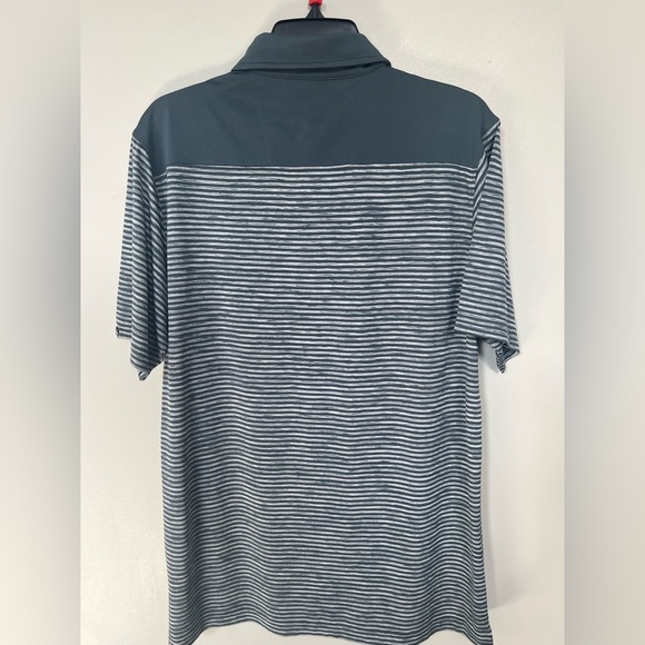🔥BOLLE GOLF MEN'S Striped Polo STYLE #4482-30 CC2102 COLOR GREY NWT pick size - Picture 4 of 16